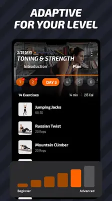 Fitness Coach Pro - by LEAP android App screenshot 2